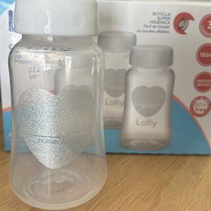 Recipientes de PVC almacenadores leche materna x 3